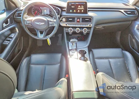 2021 Genesis G70 z USA, uszkodzony, nr VIN KMTG64LA8MU070905